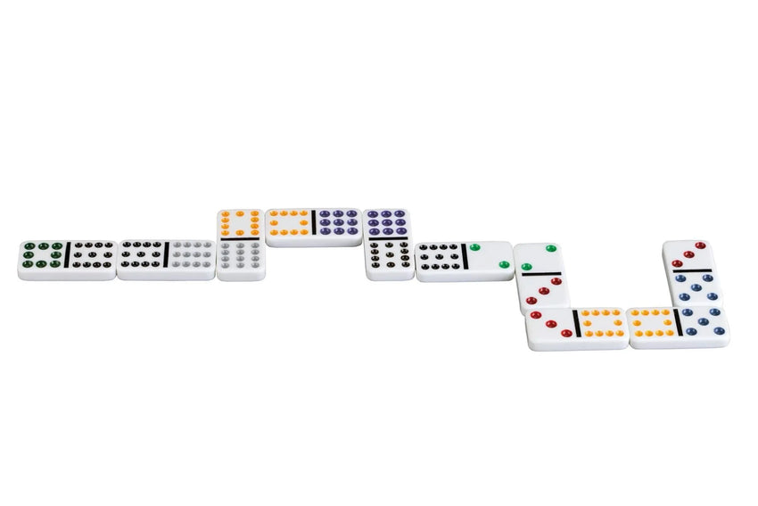 Doomino "Double 12" metall karbis-101 Board / Card Games-Brain Games OÜ