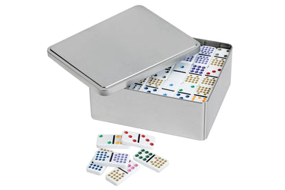Doomino "Double 15" metall karbis-101 Board / Card Games-Brain Games OÜ