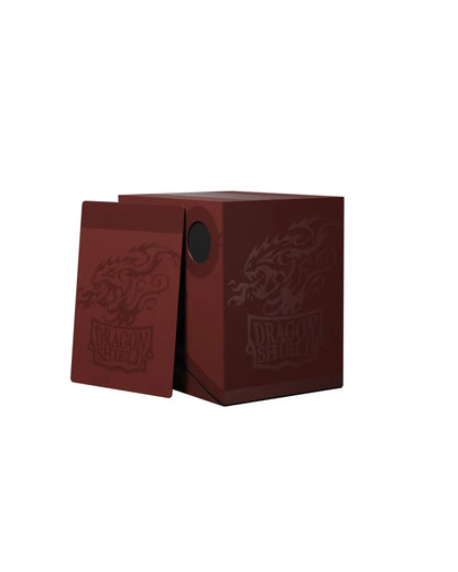 Double Shell "Blood Red/Black" Deck Box-004 Accessories-Brain Games OÜ