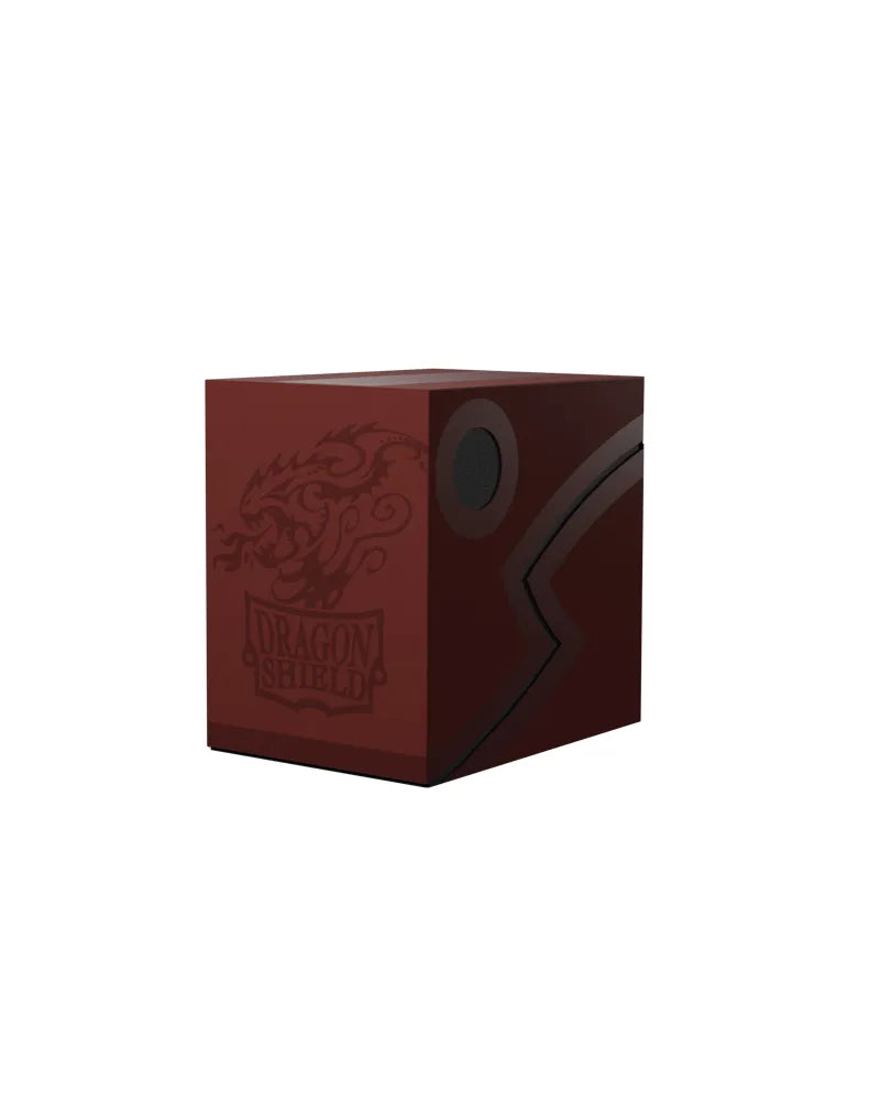 Double Shell "Blood Red/Black" Deck Box-004 Accessories-Brain Games OÜ