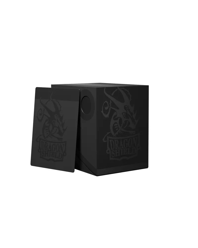 Double Shell "Shadow Black/Black" Deck Box-004 Accessories-Brain Games OÜ