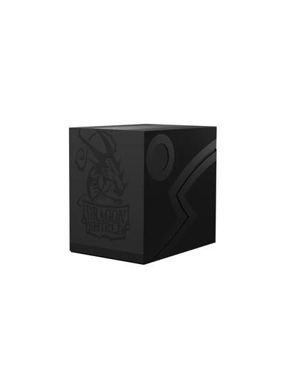 Double Shell "Shadow Black/Black" Deck Box-004 Accessories-Brain Games OÜ