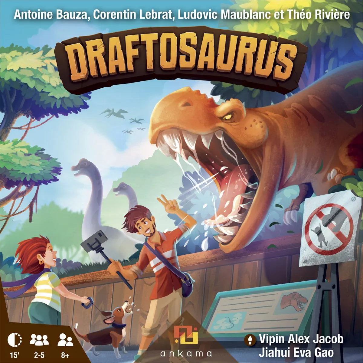 Draftosaurus ENG-001 Board / Card Games-Brain Games OÜ