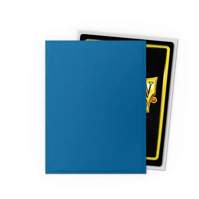 Dragon Shield Sleeves - Anniversary Special Edition: Blue Silver Matte Dual-104 Accessories-Brain Games OÜ
