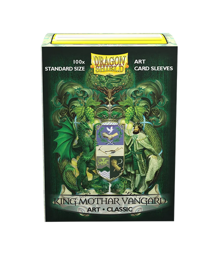 Dragon Shield Sleeves - Art King Mothar Vangard Coat-of-Arms-Kaardikiled-Brain Games OÜ