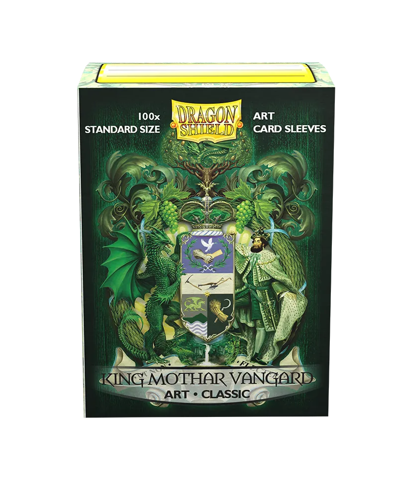Dragon Shield Sleeves - Art King Mothar Vangard Coat-of-Arms-Kaardikiled-Brain Games OÜ