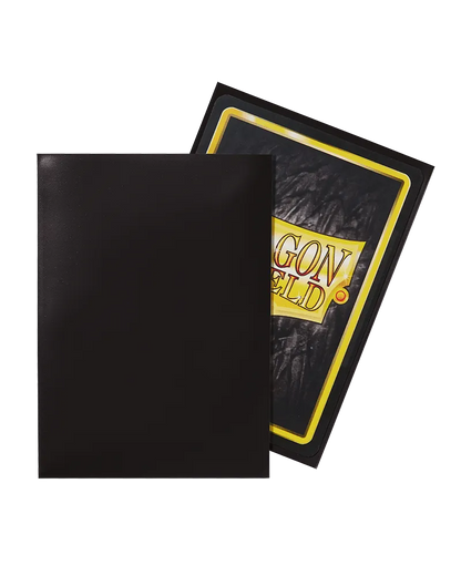 Dragon Shield Sleeves - Black-004 Accessories-Brain Games OÜ