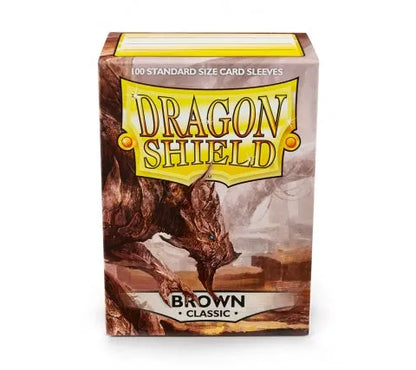 Dragon Shield sleeves - Brown-004 Accessories-Brain Games OÜ
