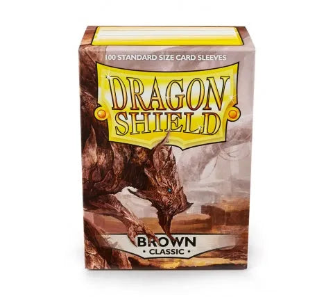 Dragon Shield sleeves - Brown-004 Accessories-Brain Games OÜ
