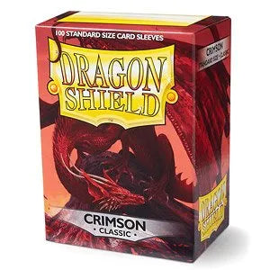 Dragon Shield Sleeves - Crimson-004 Accessories-Brain Games OÜ