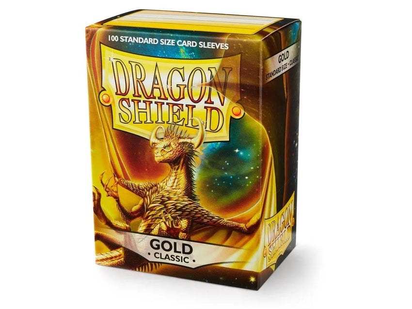 Dragon Shield sleeves - Gold-004 Accessories-Brain Games OÜ