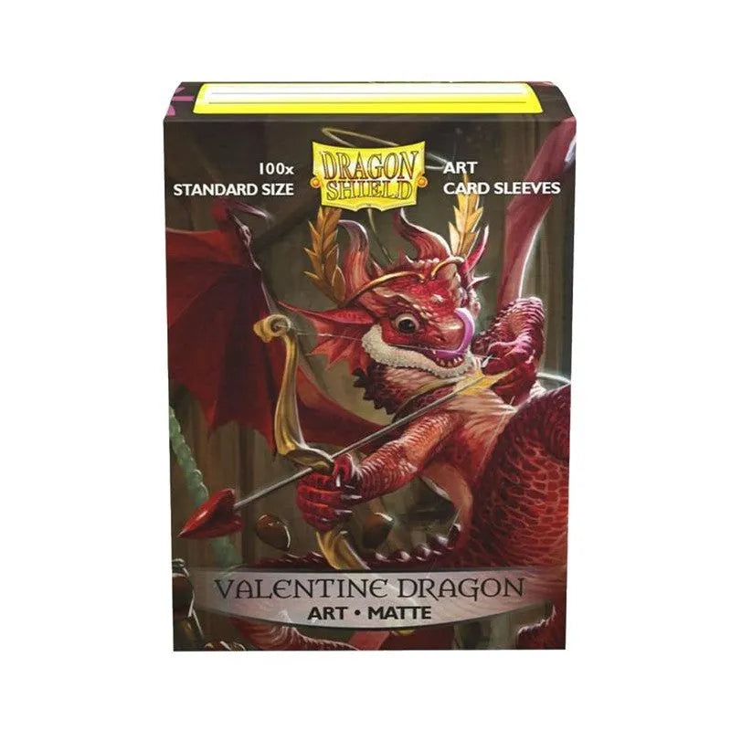 Dragon Shield Sleeves - Matte Art Valentine Dragon-Strateegiamängud-Brain Games OÜ