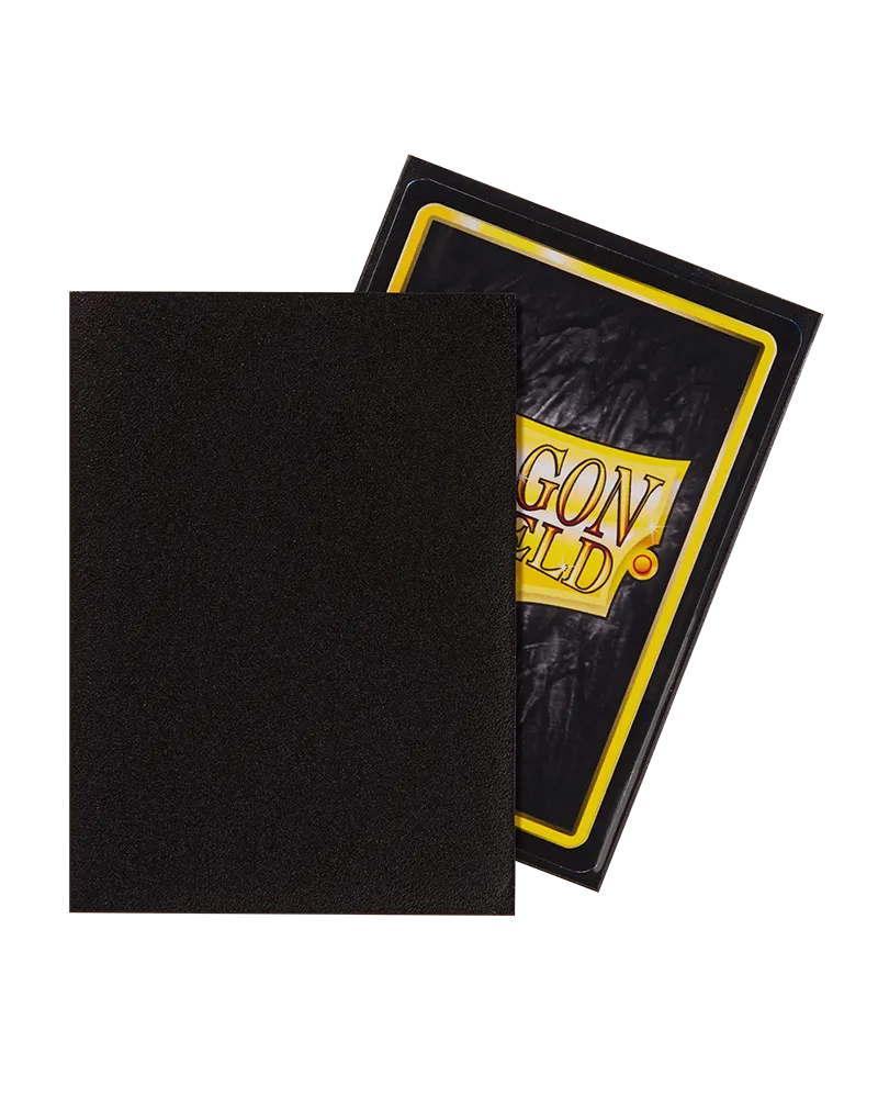 Dragon Shield Sleeves - Matte Black-004 Accessories-Brain Games OÜ