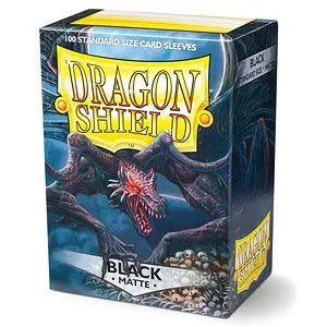 Dragon Shield Sleeves - Matte Black-004 Accessories-Brain Games OÜ