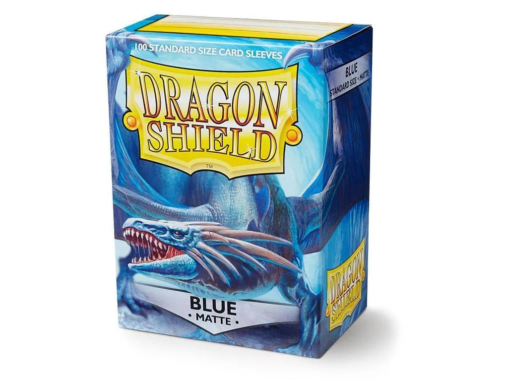 Dragon Shield Sleeves - Matte Blue-004 Accessories-Brain Games OÜ