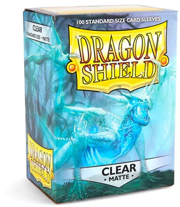 Dragon Shield Sleeves - Matte Clear-004 Accessories-Brain Games OÜ