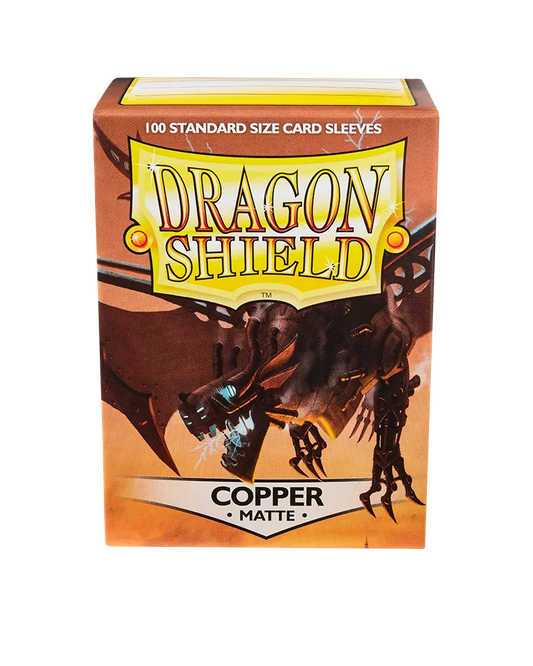 Dragon Shield Sleeves - Matte Copper-004 Accessories-Brain Games OÜ