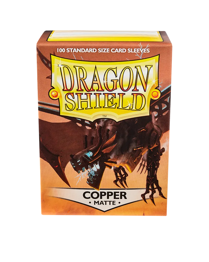 Dragon Shield Sleeves - Matte Copper-004 Accessories-Brain Games OÜ