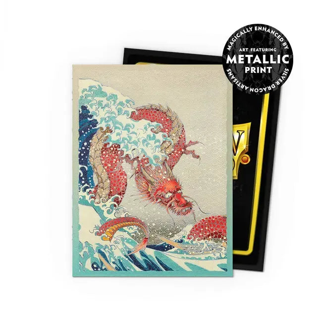 Dragon Shield Sleeves - Matte Dual Art Great Wave-Kaardikiled-Brain Games OÜ