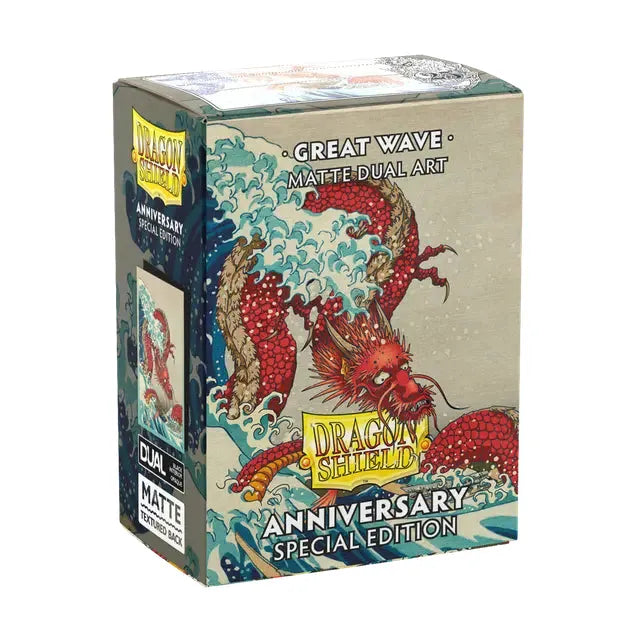 Dragon Shield Sleeves - Matte Dual Art Great Wave-Kaardikiled-Brain Games OÜ