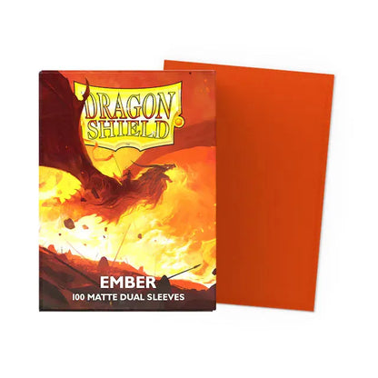 Dragon Shield Sleeves - Matte Dual Ember-004 Accessories-Brain Games OÜ