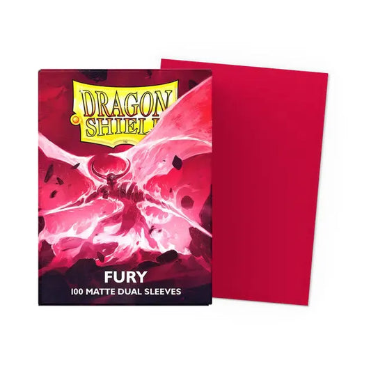 Dragon Shield Sleeves - Matte Dual Fury-104 Accessories-Brain Games OÜ
