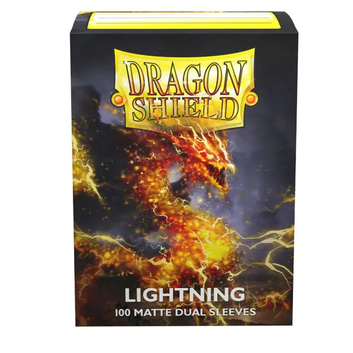 Dragon Shield Sleeves - Matte Dual Lightning