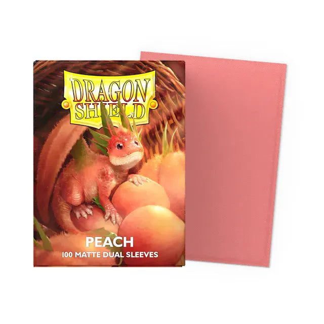 Dragon Shield Sleeves - Matte Dual Peach-004 Accessories-Brain Games OÜ