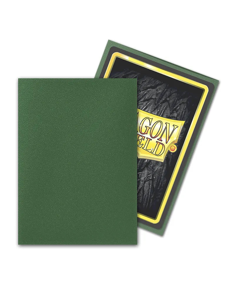 Dragon Shield Sleeves - Matte Forest Green-004 Accessories-Brain Games OÜ