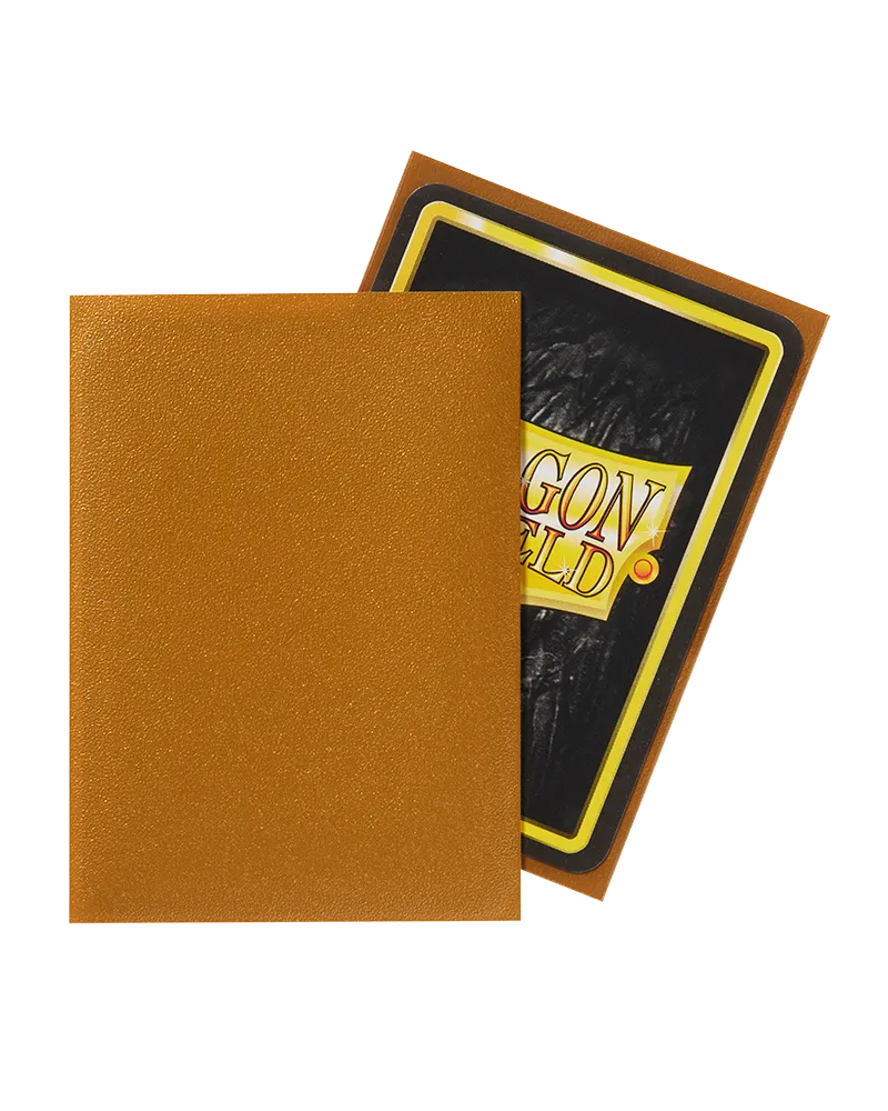 Dragon Shield Sleeves - Matte Gold-004 Accessories-Brain Games OÜ