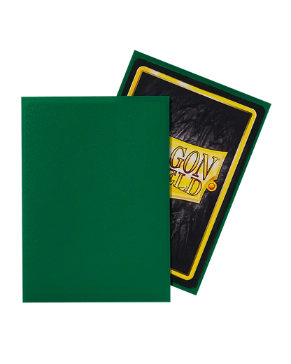 Dragon Shield sleeves - Matte Green-004 Accessories-Brain Games OÜ