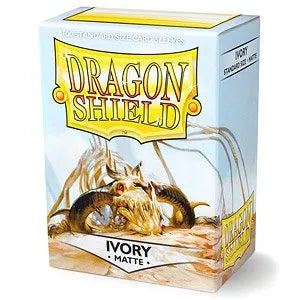 Dragon Shield Sleeves - Matte Ivory-004 Accessories-Brain Games OÜ