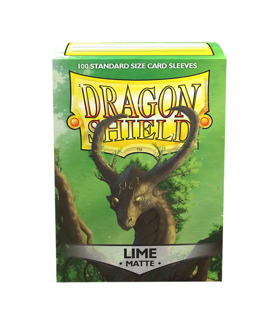Dragon Shield Sleeves - Matte Lime-004 Accessories-Brain Games OÜ