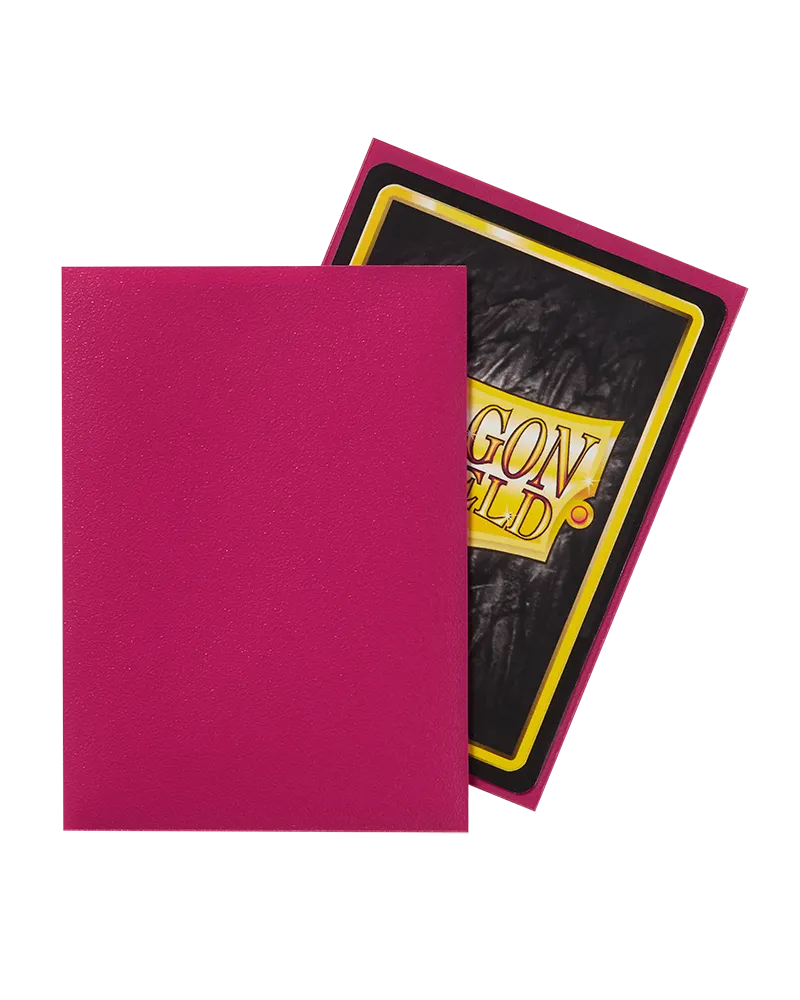 Dragon Shield Sleeves - Matte Magenta-104 Accessories-Brain Games OÜ