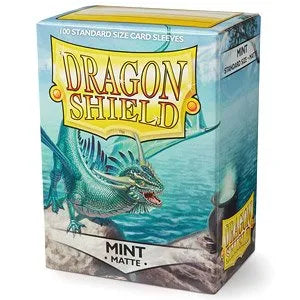 Dragon Shield Sleeves - Matte Mint-104 Accessories-Brain Games OÜ