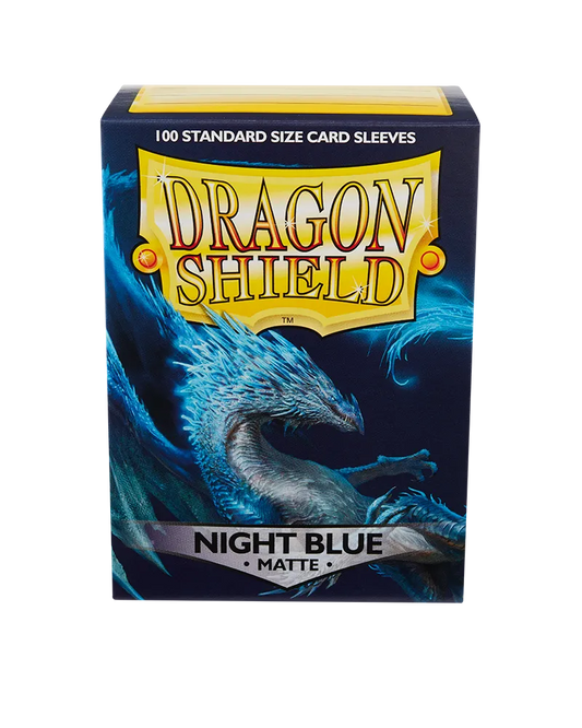 Dragon Shield Sleeves - Matte Night Blue-004 Accessories-Brain Games OÜ