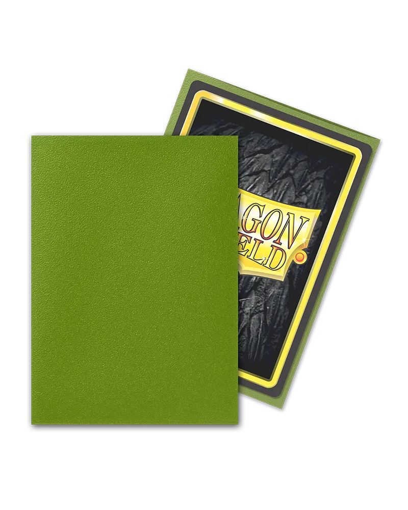 Dragon Shield Sleeves - Matte Olive-004 Accessories-Brain Games OÜ