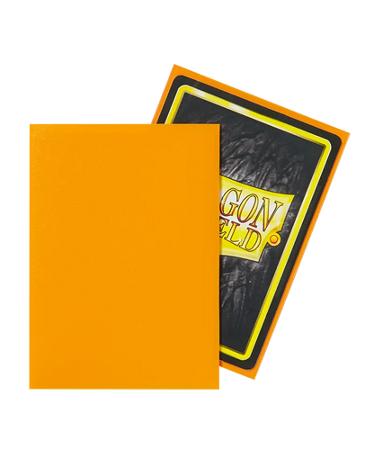 Dragon Shield Sleeves - Matte Orange-004 Accessories-Brain Games OÜ