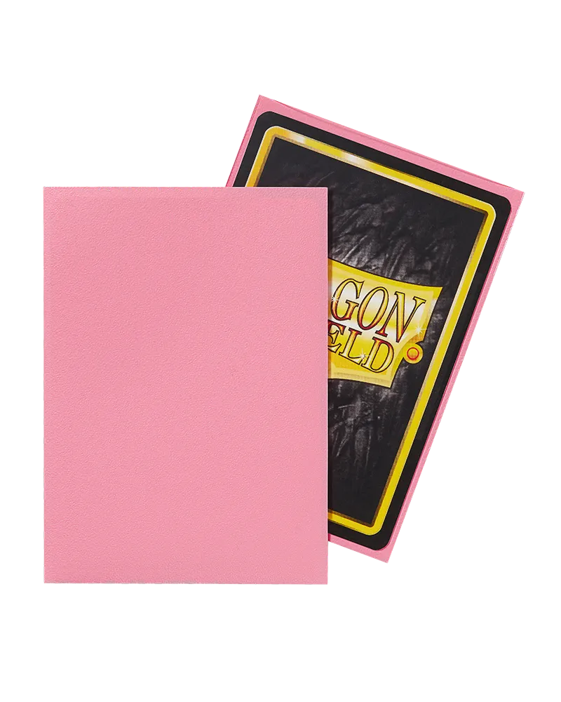 Dragon Shield Sleeves - Matte Pink-004 Accessories-Brain Games OÜ