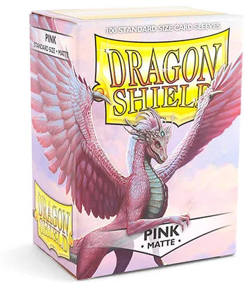 Dragon Shield Sleeves - Matte Pink-004 Accessories-Brain Games OÜ