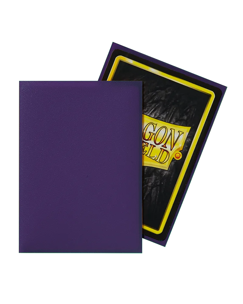Dragon Shield Sleeves - Matte Purple-004 Accessories-Brain Games OÜ