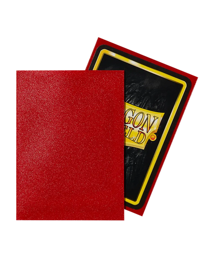 Dragon Shield Sleeves - Matte Ruby-004 Accessories-Brain Games OÜ