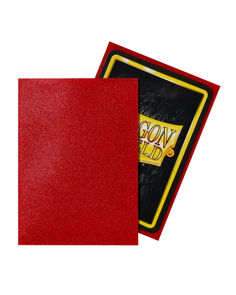 Dragon Shield Sleeves - Matte Ruby-004 Accessories-Brain Games OÜ