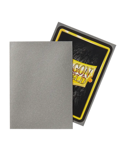 Dragon Shield Sleeves - Matte Silver-004 Accessories-Brain Games OÜ