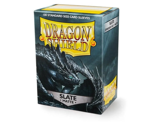 Dragon Shield Sleeves - Matte Slate-004 Accessories-Brain Games OÜ