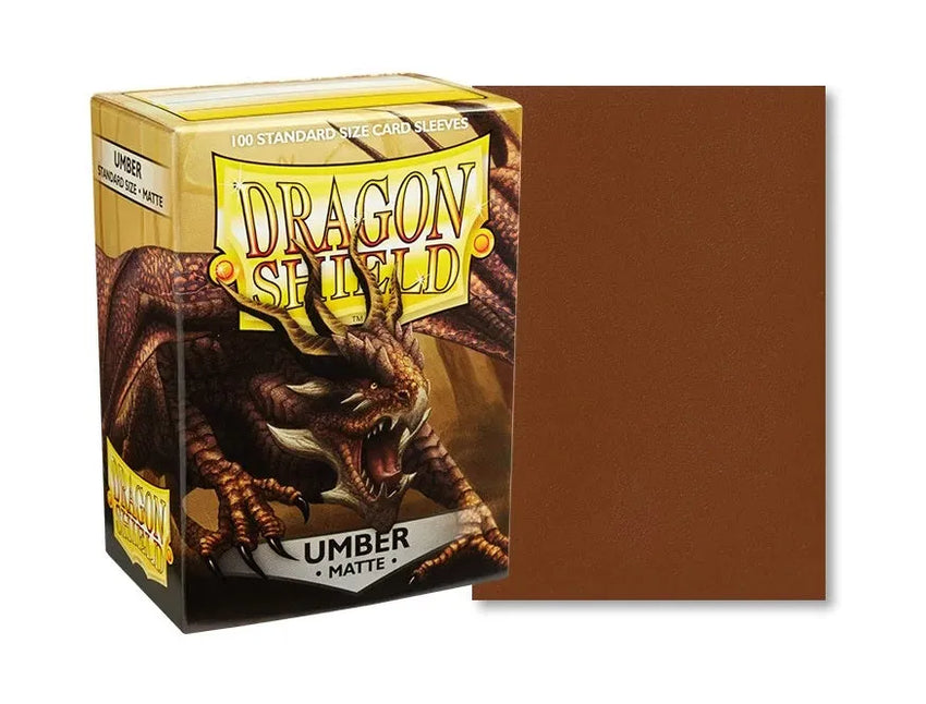 Dragon Shield Sleeves - Matte Umber-004 Accessories-Brain Games OÜ