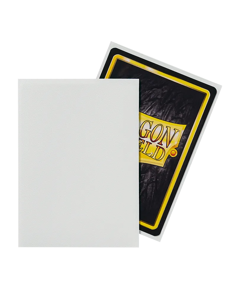 Dragon Shield sleeves - Matte White-004 Accessories-Brain Games OÜ