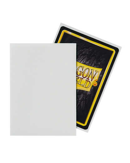 Dragon Shield sleeves - Matte White-004 Accessories-Brain Games OÜ
