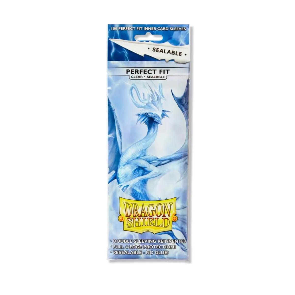 Dragon Shield Sleeves - Perfect Fit Sealable "Clear"-104 Accessories-Brain Games OÜ