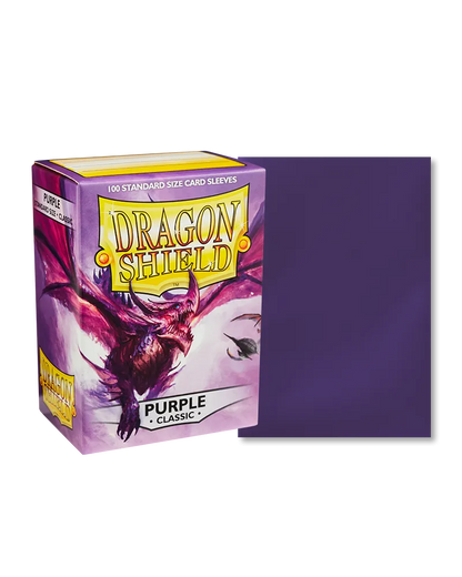 Dragon Shield sleeves - Purple-004 Accessories-Brain Games OÜ